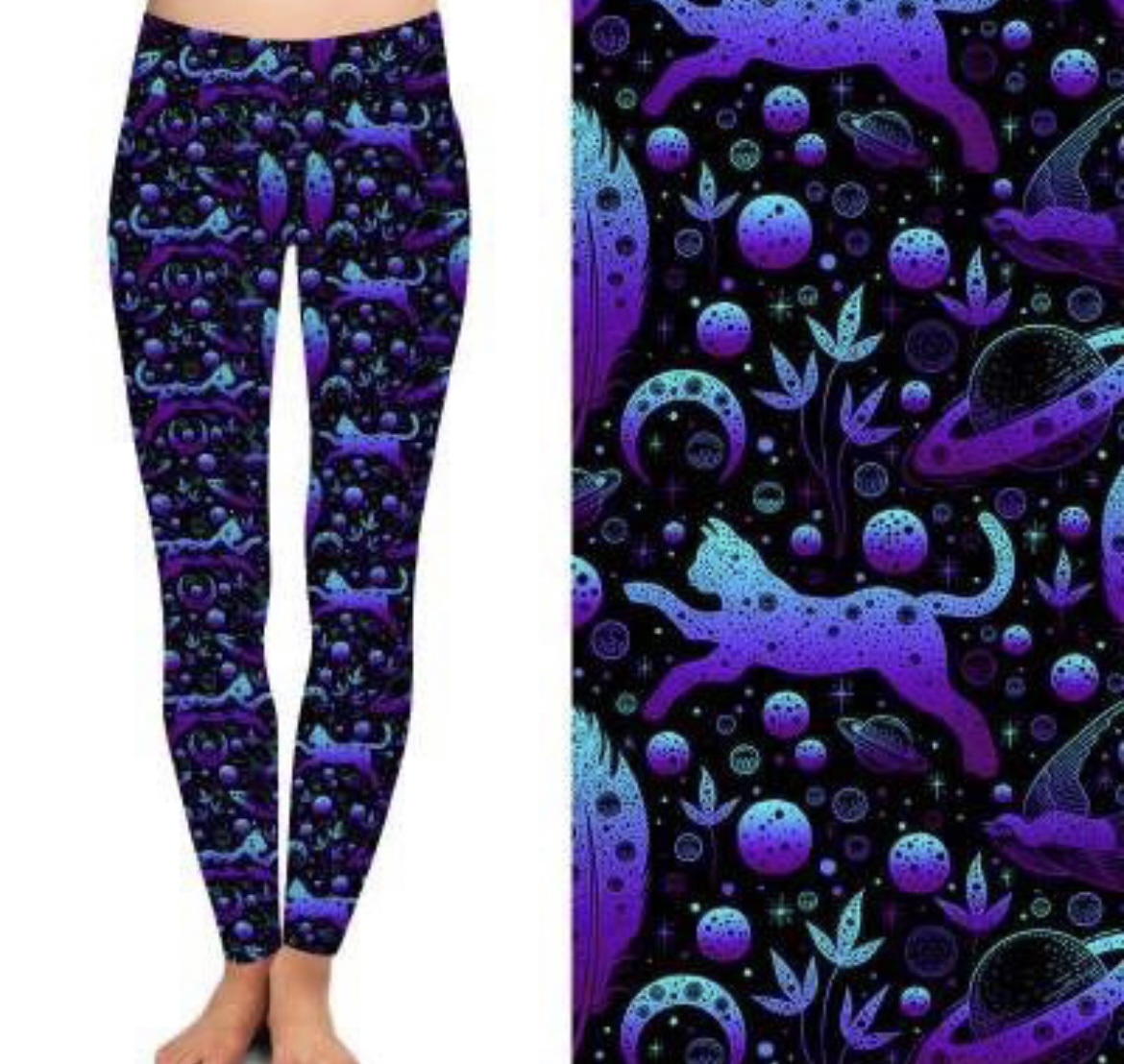 Lucky Charm Leggings with Pockets